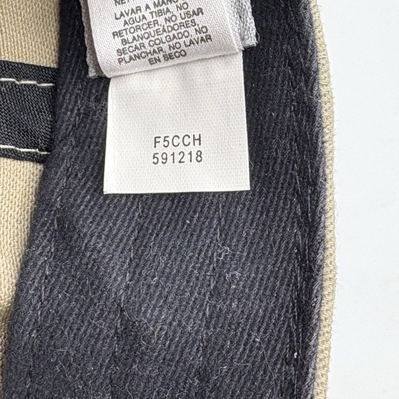 Nike Vintage Cap Hat Swoosh One Size Beige Strapback Y2K Tennis Golf Sports - Picture 9 of 9